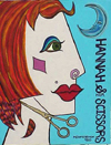 Image of the artwork of Miami Artist and Hair Stylist Hannah Lasky, available through Hannah and Her Scissors Miami Hair Salon, in Miami's Upper East Side, 611 NE 86th Street, Miami Florida 33138.  Call 305-772-8426 for more information.